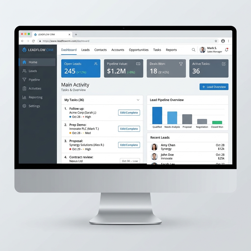 LeadFlow CRM